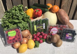 Panier de Fruits et Légumes